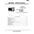 SHARP R-2275 Manual de Servicio