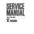 AKAI X-100D Manual de Servicio