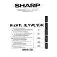SHARP R2V15 Manual de Usuario