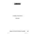 ZANUSSI ZRD 34 ND Manual de Usuario
