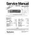 TECHNICS SAEX320 Manual de Servicio