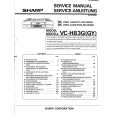 SHARP VC-H83G(GY) Manual de Servicio