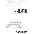 PIONEER DEH-624R Manual de Usuario