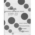 YAMAHA YPP-55 Manual de Usuario