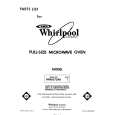 WHIRLPOOL MW8570XR1 Catálogo de piezas