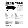 TECHNICS SLPG300 Manual de Servicio