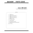 SHARP MX-LCX1 Catálogo de piezas