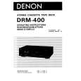 DENON DRM-400 Manual de Usuario