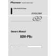 PIONEER XDV-P9-2/EW Manual de Usuario