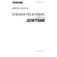 TOSHIBA 32WT98B Manual de Servicio