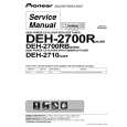 PIONEER DEH-2700RB/X1P/EW Manual de Servicio