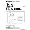 PIONEER PDA-H03/WL5 Manual de Servicio