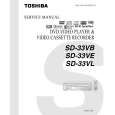 TOSHIBA SD-33VE Manual de Servicio