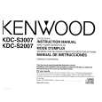 KENWOOD KDCS3007 Manual de Usuario