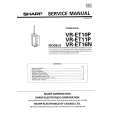SHARP VR-ET11P Manual de Servicio