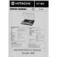 HITACHI HT-860 Manual de Servicio