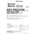 PIONEER KEH-P6011R/XM/EE Manual de Servicio