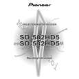 PIONEER SD-532HD5/KUXC/CA Manual de Usuario