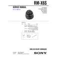 SONY RMX6S Manual de Servicio