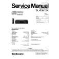 TECHNICS SLPS670A Manual de Servicio