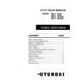 HYUNDAI HN5848/M Manual de Servicio