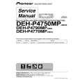 PIONEER DEH-P4770MP/XN/CS Manual de Servicio
