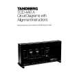 TANDBERG TCD440A Manual de Servicio