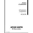 ARTHUR MARTIN ELECTROLUX AR8493B Manual de Usuario