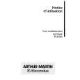 ARTHUR MARTIN ELECTROLUX FE2549N1 Manual de Usuario