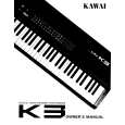KAWAI K3 Manual de Usuario