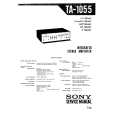 SONY TA-1055 Manual de Servicio