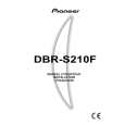 PIONEER DBR-S210F Manual de Usuario