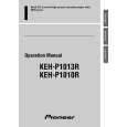 PIONEER KEH-P1013R Manual de Usuario