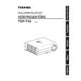 TOSHIBA TDP-T45 Manual de Usuario