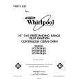 WHIRLPOOL SF332BSRW3 Catálogo de piezas