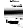 JVC HR-D400U Manual de Usuario