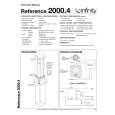 INFINITY REFERENCE20004 Manual de Servicio
