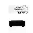 LUXMAN M-117 Manual de Servicio