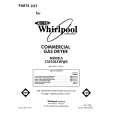 WHIRLPOOL CS5105XWW0 Catálogo de piezas