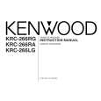 KENWOOD KRC-266LA Manual de Usuario
