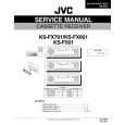 JVC KSFX701 Manual de Servicio