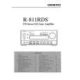 ONKYO R-811RDS Manual de Usuario