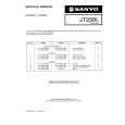 SANYO JT300L Manual de Servicio