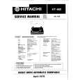 HITACHI HT-660 Manual de Servicio