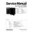 TECHNICS SY-T70W Manual de Servicio