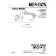 SONY MDR-E525 Manual de Servicio