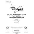 WHIRLPOOL SF3004SRW0 Catálogo de piezas