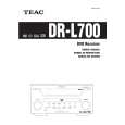 TEAC DR-L700 Manual de Usuario TEAC DR-L700 Manual de Usuario