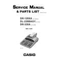 CASIO DR-320A Manual de Servicio