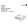 TOSHIBA TLP-X21C Manual de Usuario